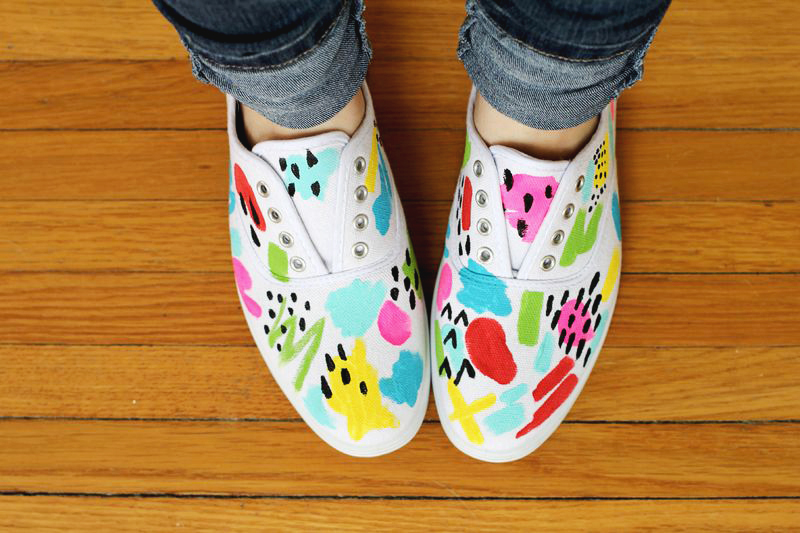 20 DIY Sneakers To Rock This Spring