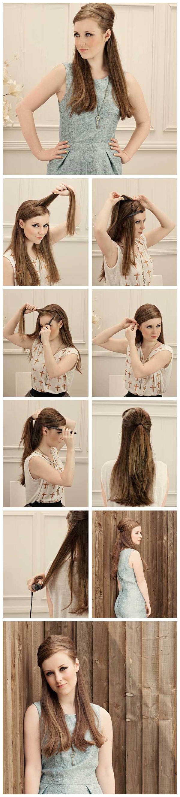 Half-Up-Half-Down-Booty-Bouffant-Tutorial