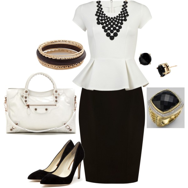 Fancy Polyvore Combinations With Skirts For Every Occasion