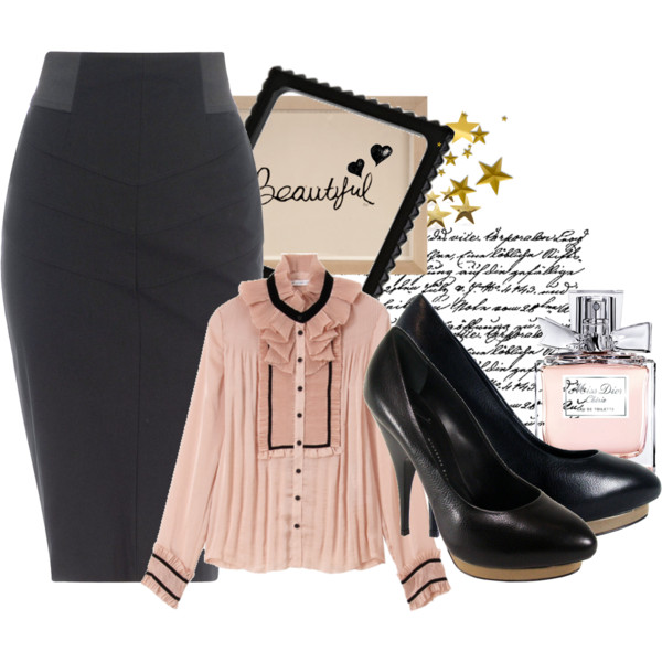 Fancy Polyvore Combinations With Skirts For Every Occasion