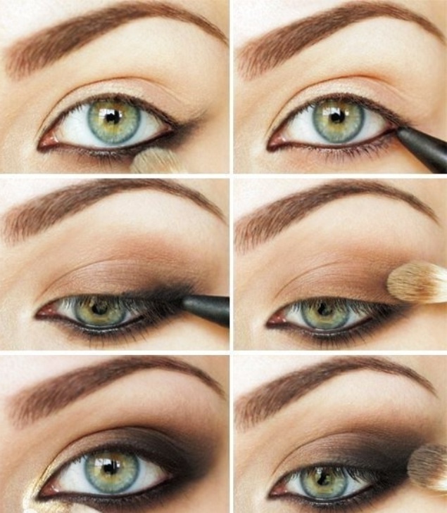 Smokey-Eye-Makeup-for-Brown-Eyes-Steps