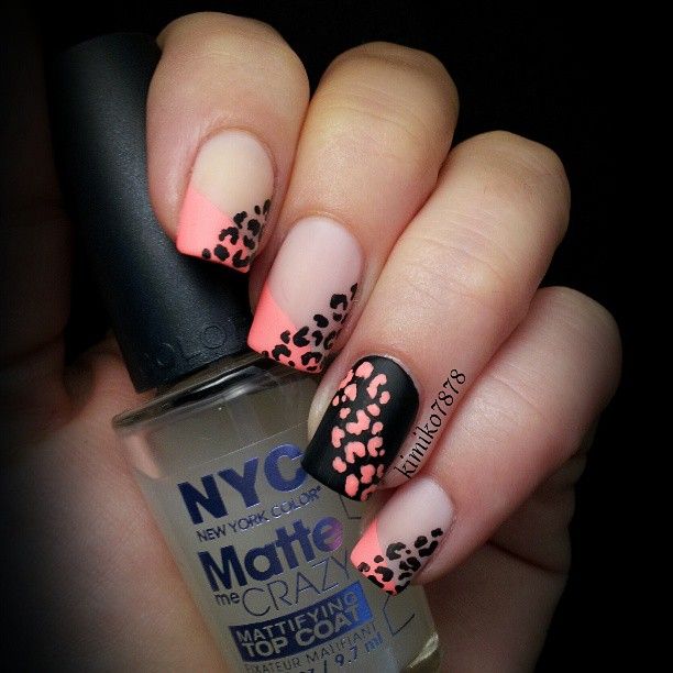 Pink-Mate-Animal-Print-Nail-Art