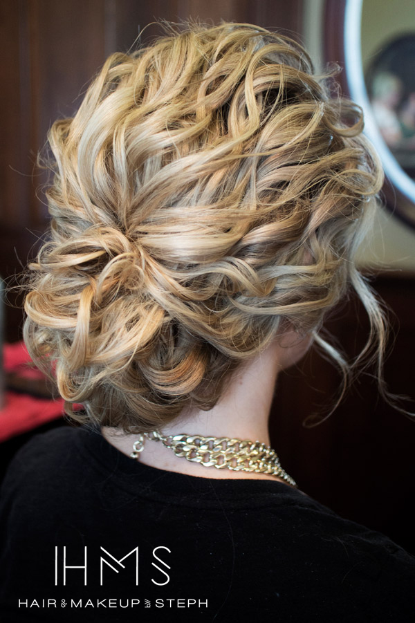 textured updo