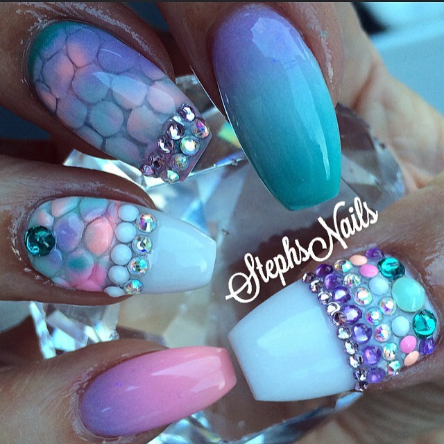 Amazing Ocean Inspired Nail Art Designs To Try This Summer