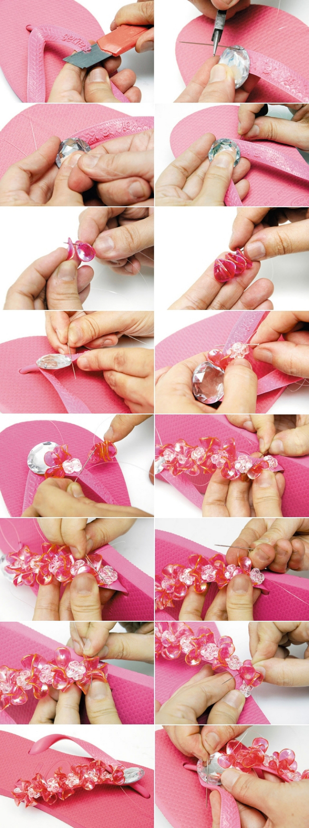 diy-summer-ideas-pink-flip-flops-embellished-beads