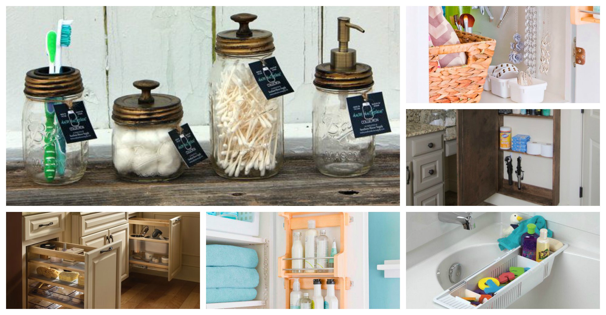 21 Clever Bathroom Storage Ideas