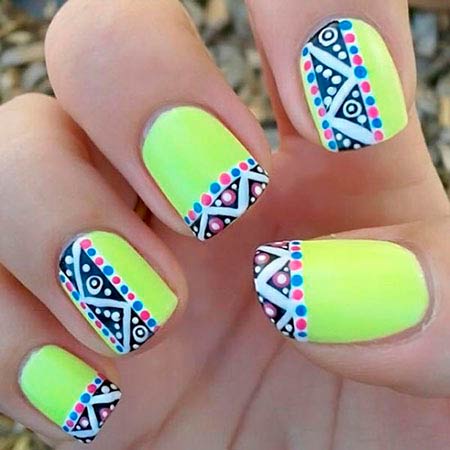 20 Eye-Catching Neon Nail Designs to Try This Summer