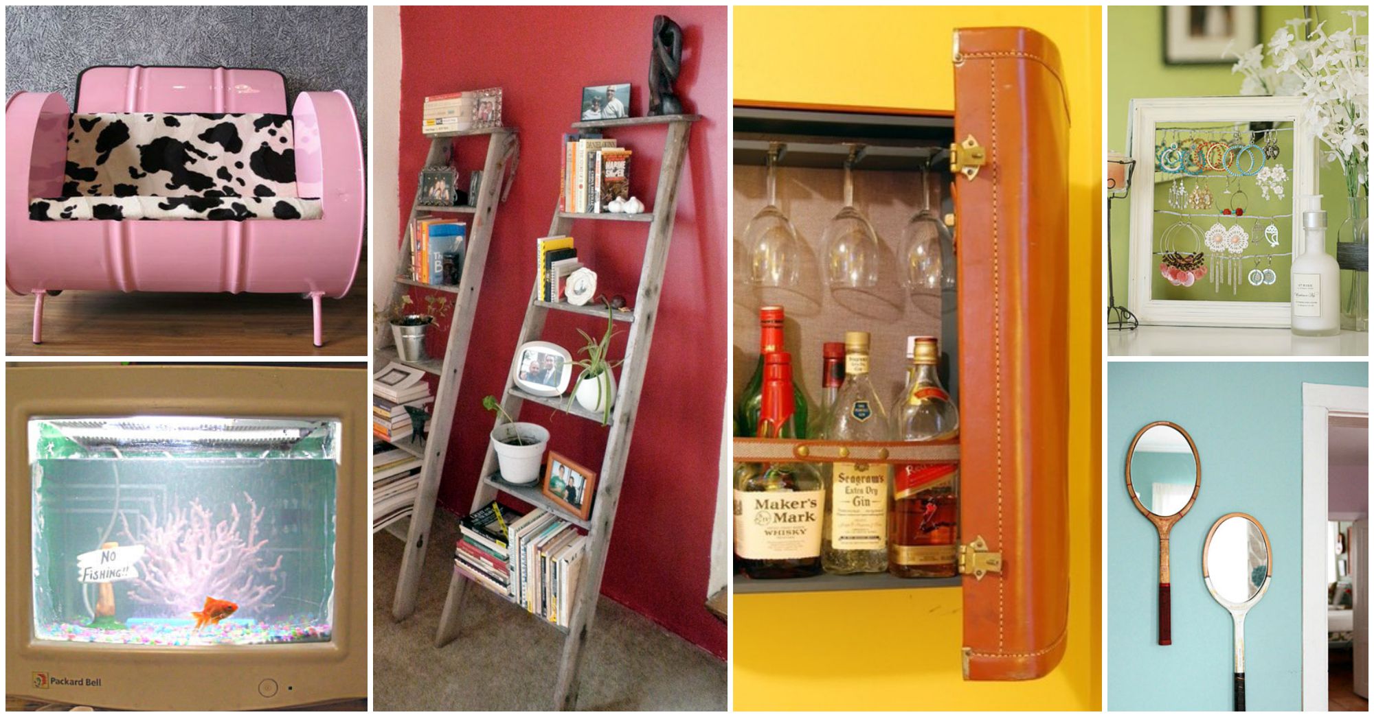 18 Awesome Ways to Repurpose the Broken Household Items