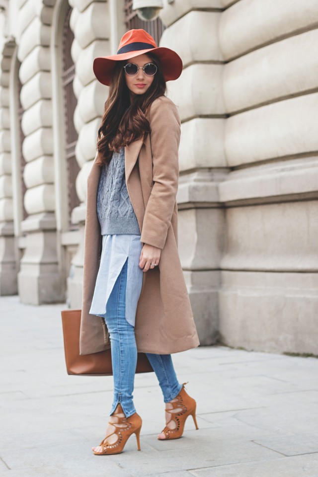 brown coat