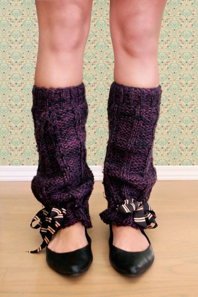 diy leg warmers 3