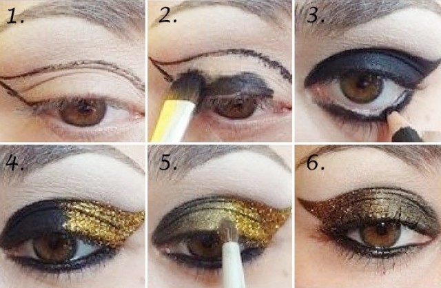 glitter eyeshadow