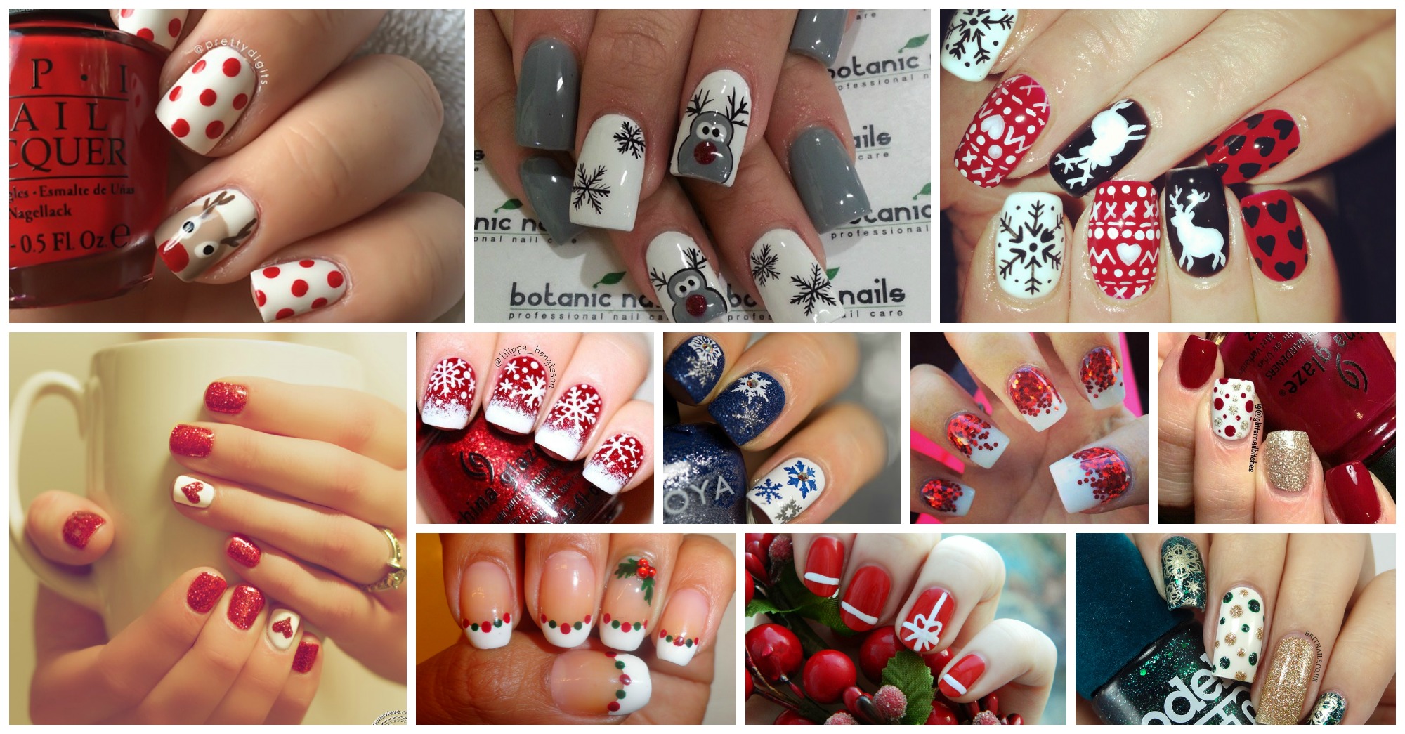 15 Impressive Christmas Nail Designs