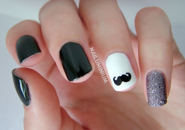 Brilliant Movember Nail Designs to Copy This Month