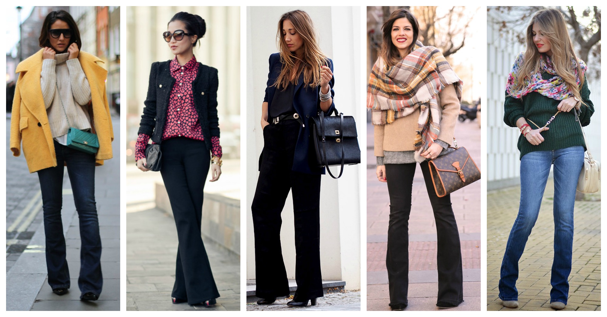 10 Ideas of How to Refresh Your Office Look With Flared Pants