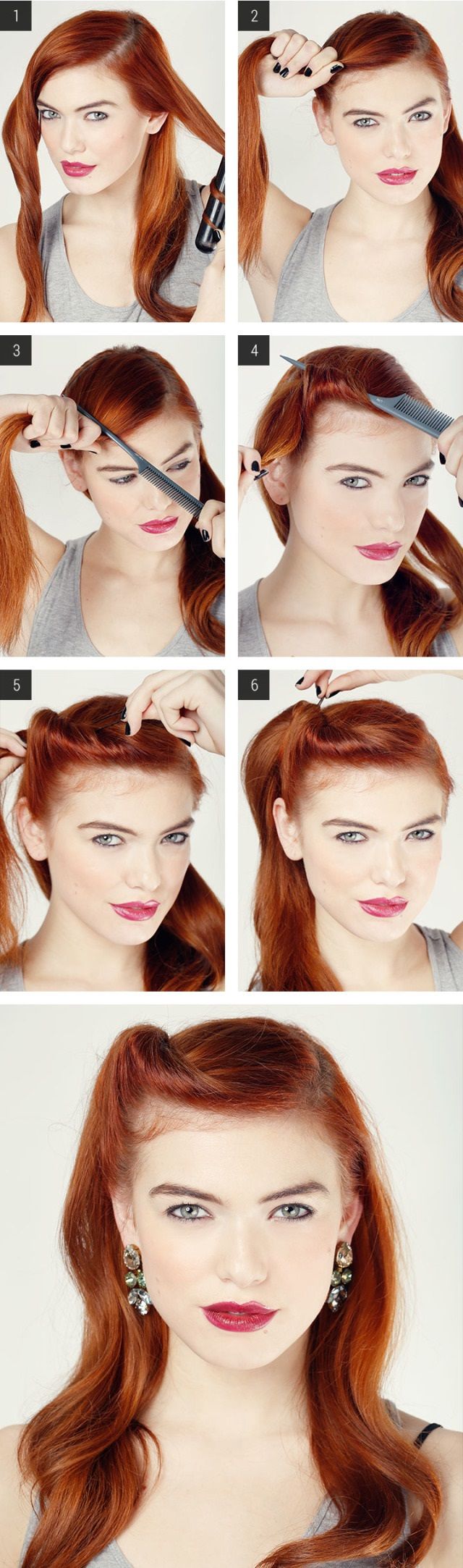 Get ready fast with 7 easy hairstyle tutorials for wet hair - Hair Romance