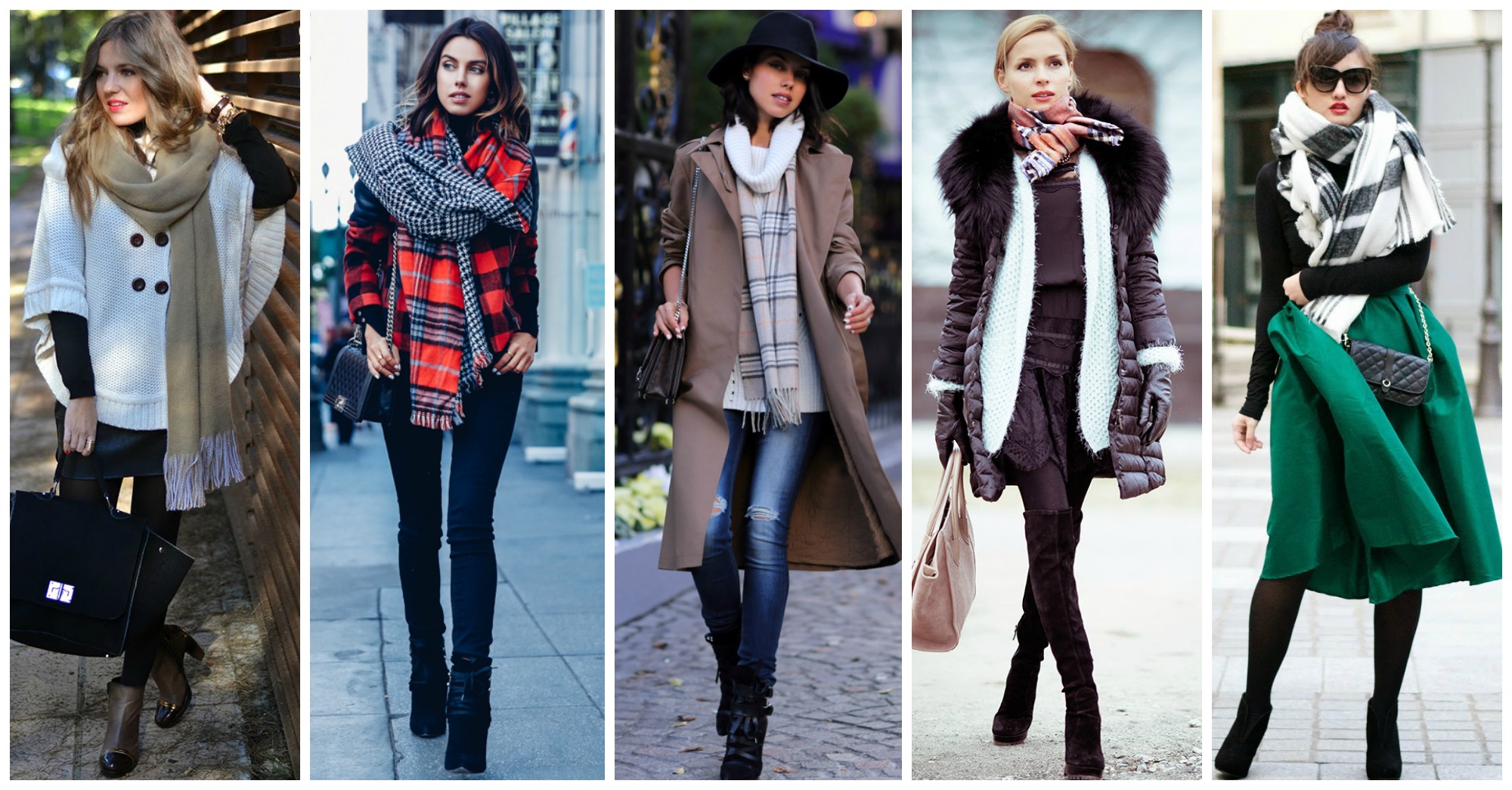 Beautiful Winter Outfits With Scarves to Copy Now