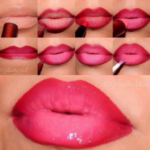 ombre lips