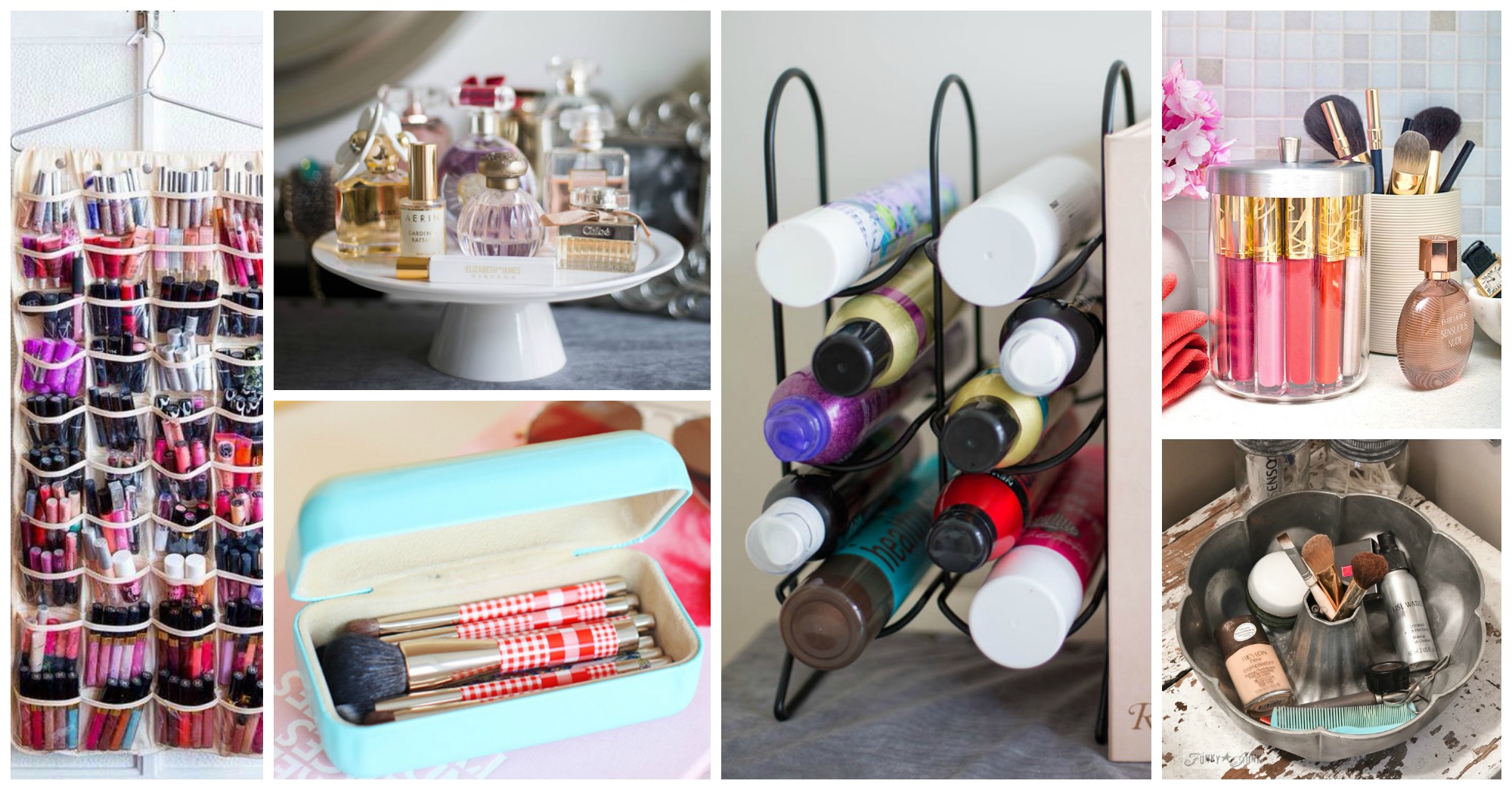 Lovable and Very Clever Ways to Organize Your Beauty Products