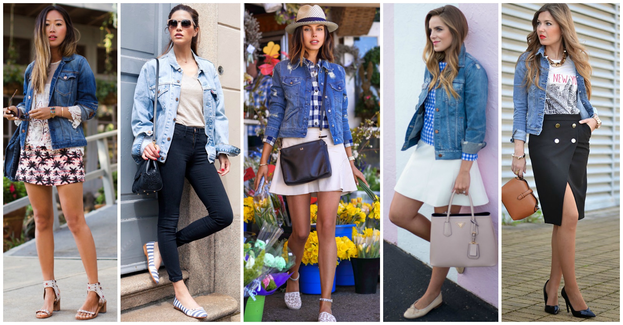 15 Fashionable Ways to Style Your Denim Jacket