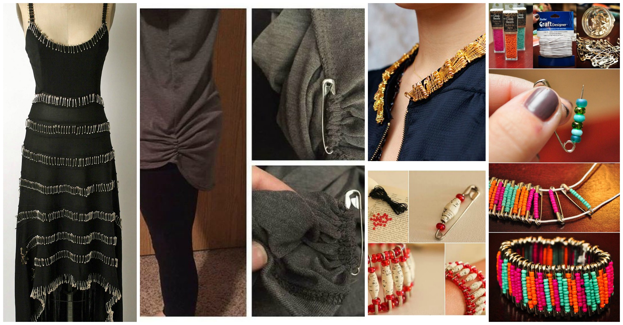 16 Creative DIY Fashion Projects to Make with Safety Pins