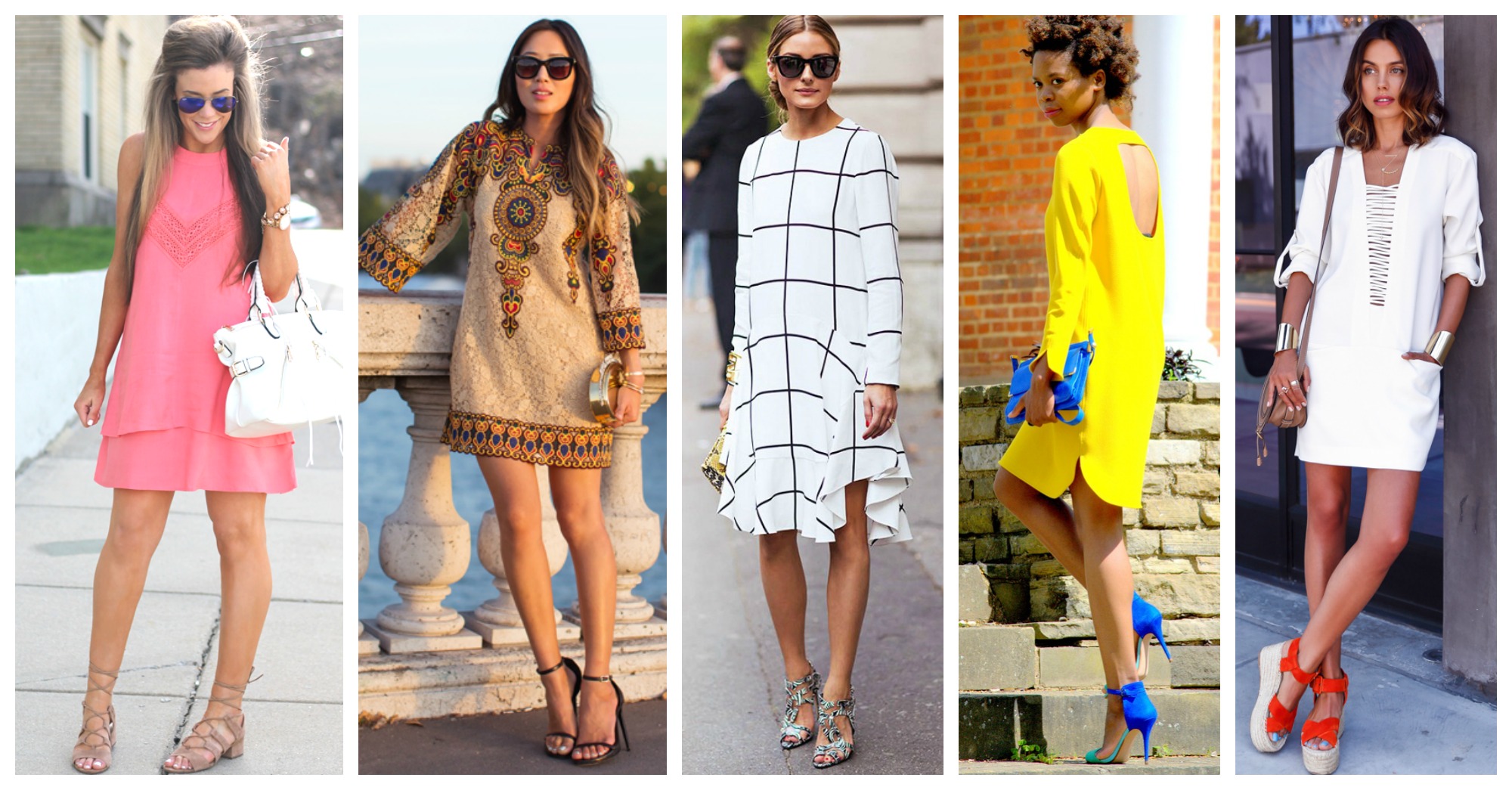 10 Ideas to Wear a Shift Dress This Season and Not Look Old-Fashioned