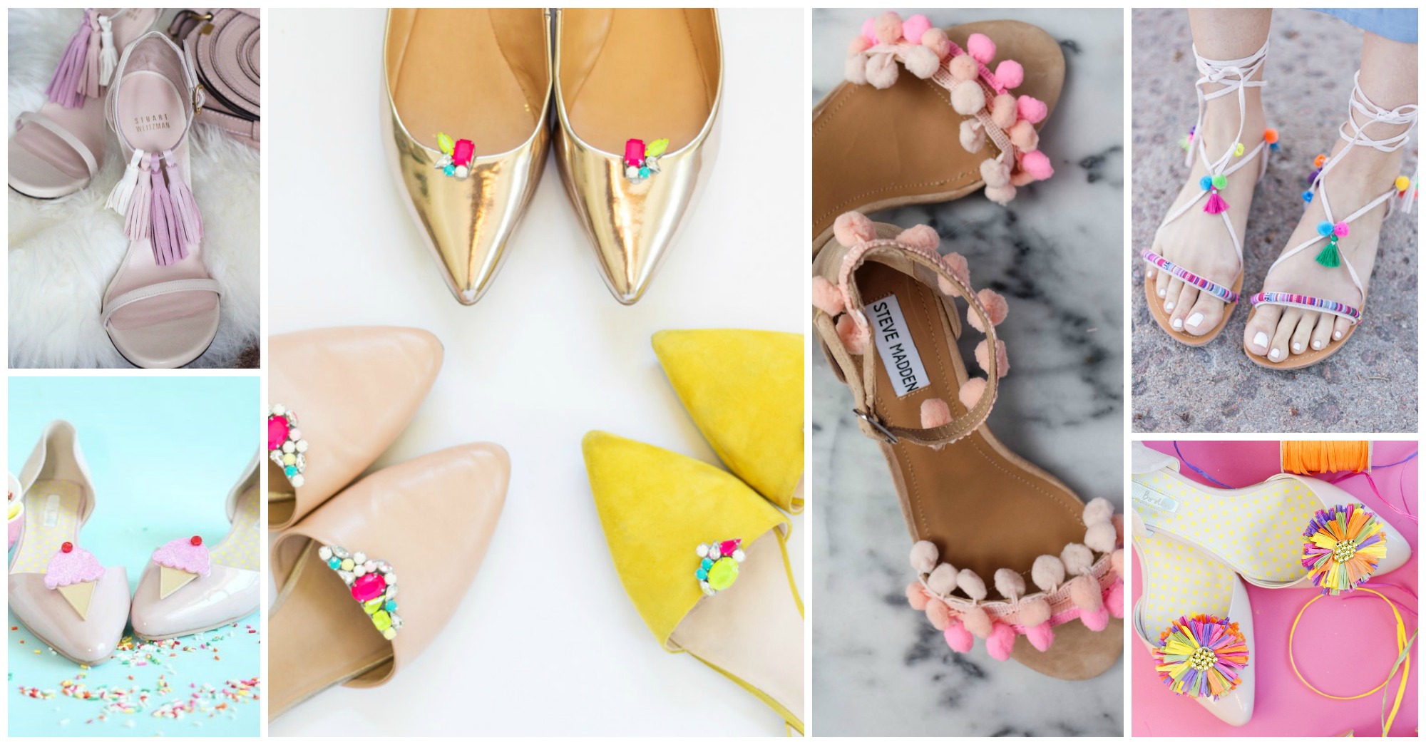 10 Gorgeous Summer Shoes to DIY Right Now