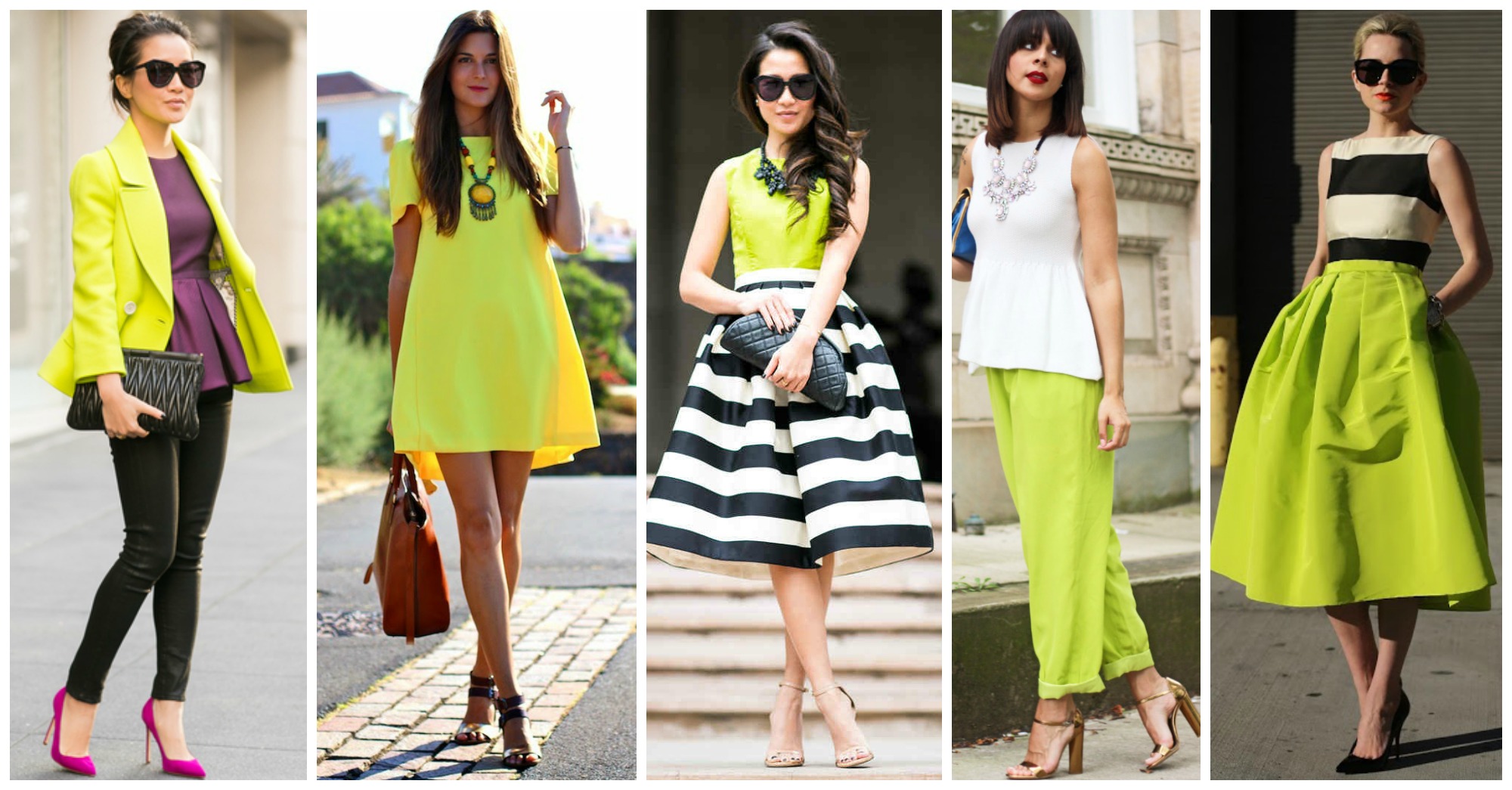 10 Outstanding Outfit Ideas to Wear Lime This Summer