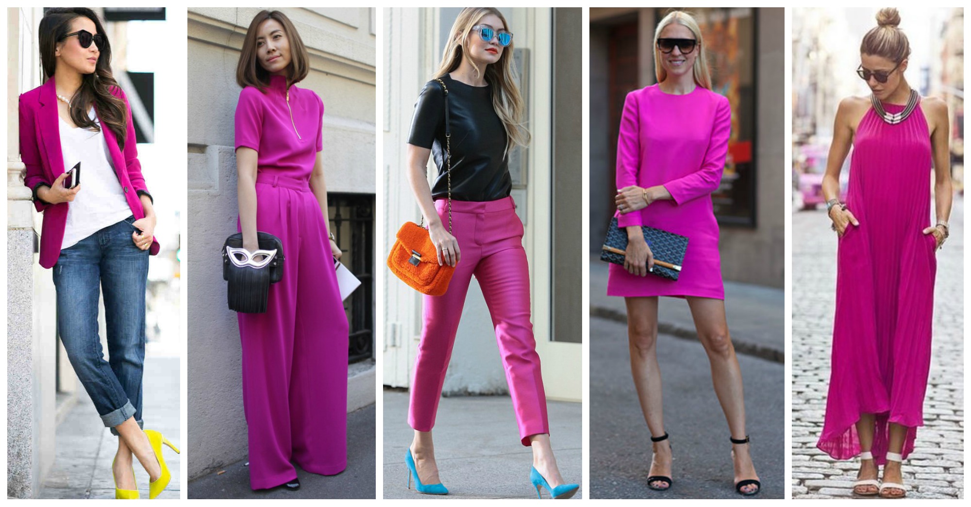 10 Chic Ideas to Wear Magenta Right Now