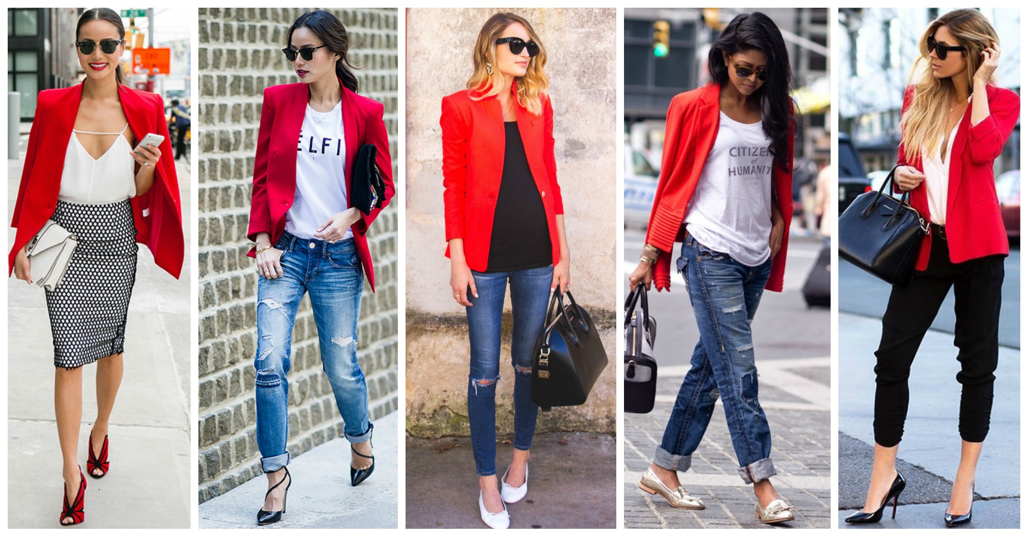 11 Fabulous Outfits with Red Blazers to Copy This Season