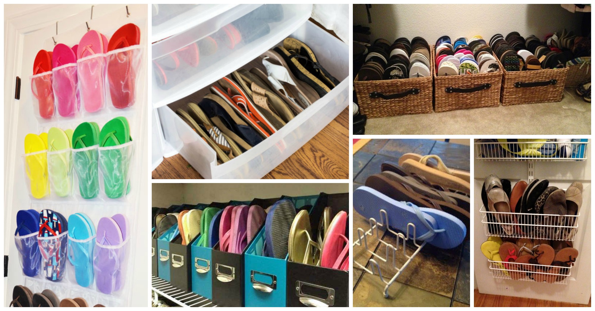 8 Clever Ways to Keep Your Flip-Flops Organized This Summer