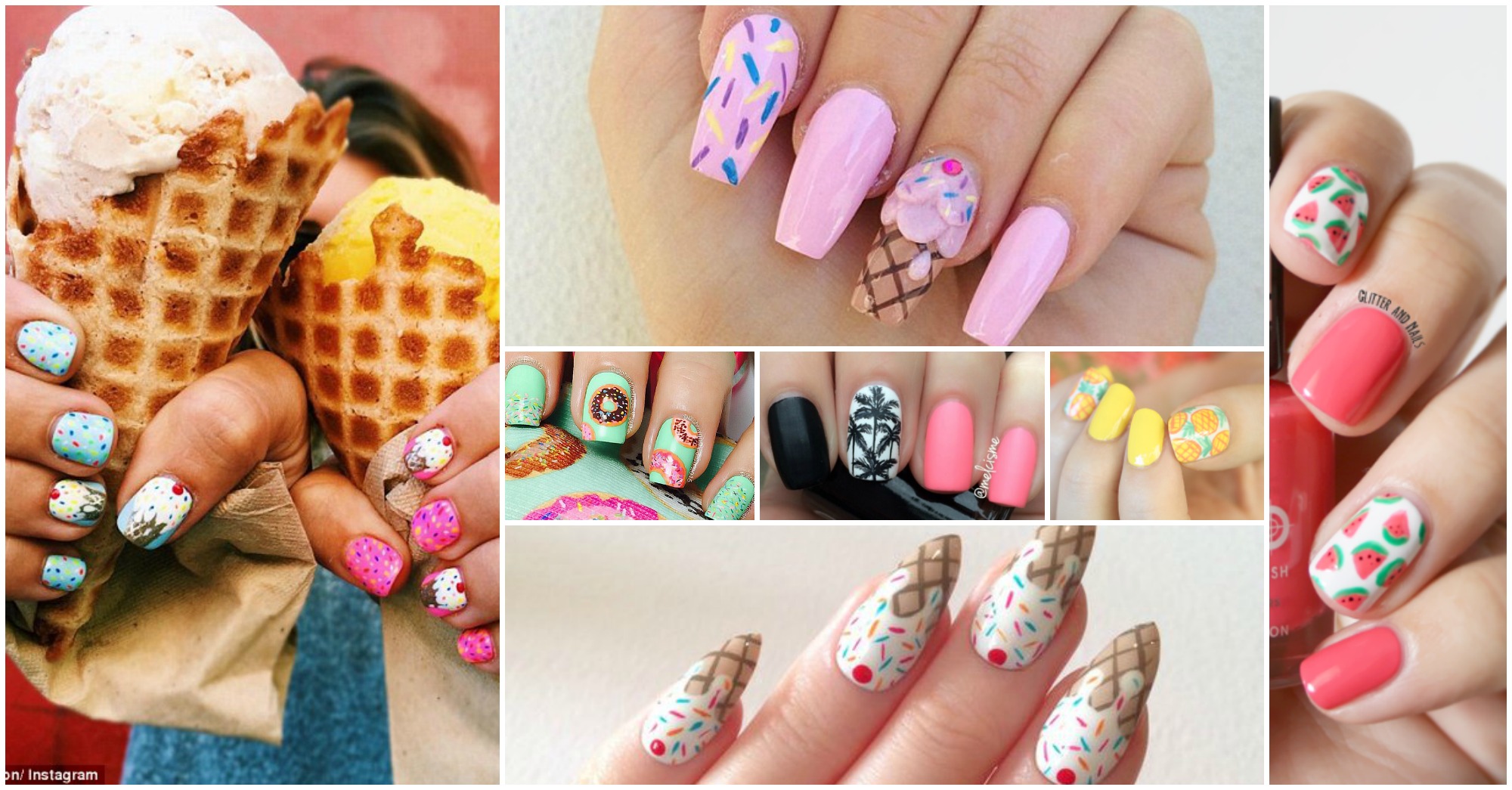 20 Lovely Summer Nails That Will Catch Your Attention