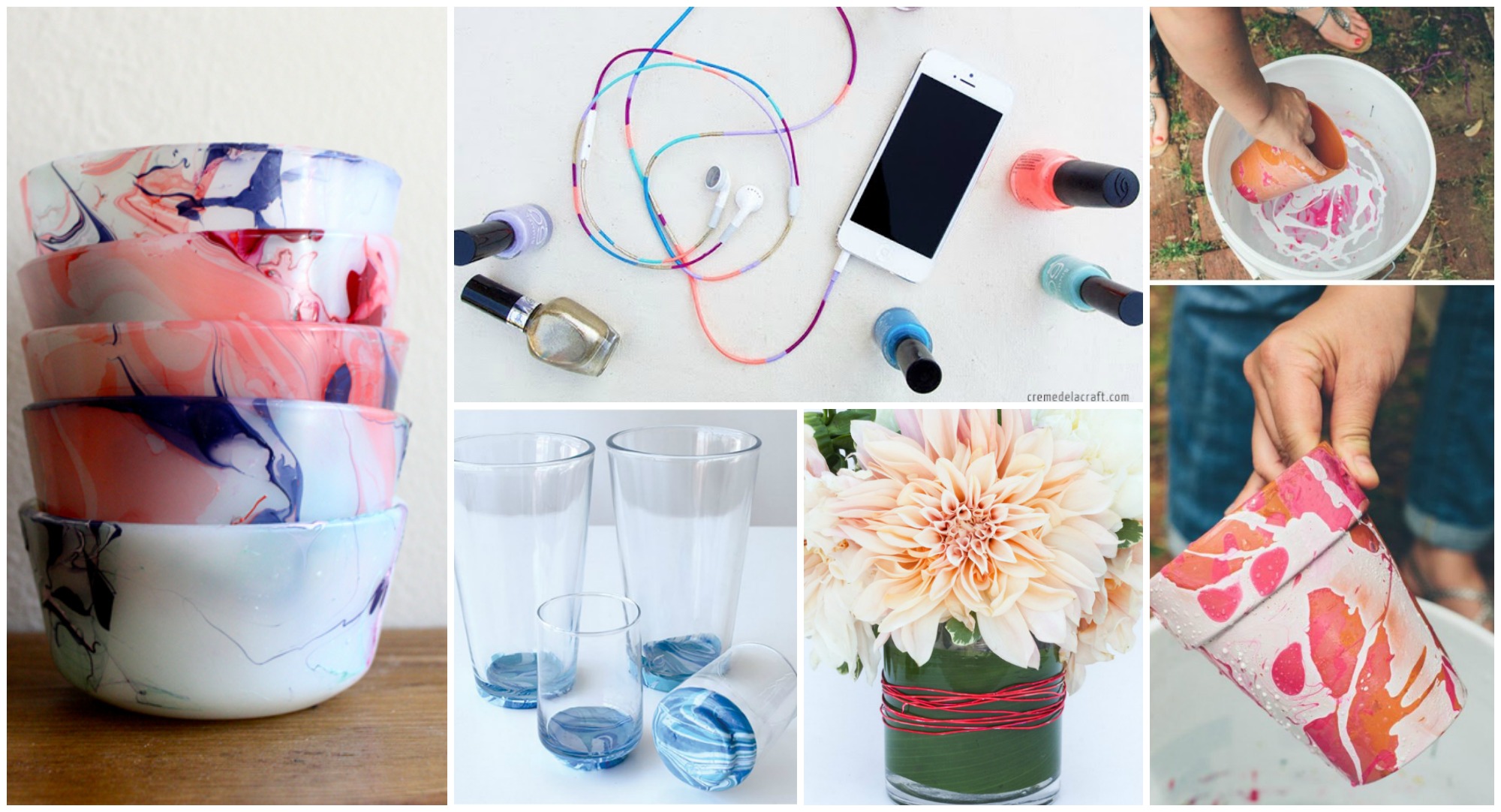 16 Fun DIY Nail Polish Crafts to Make Right Now