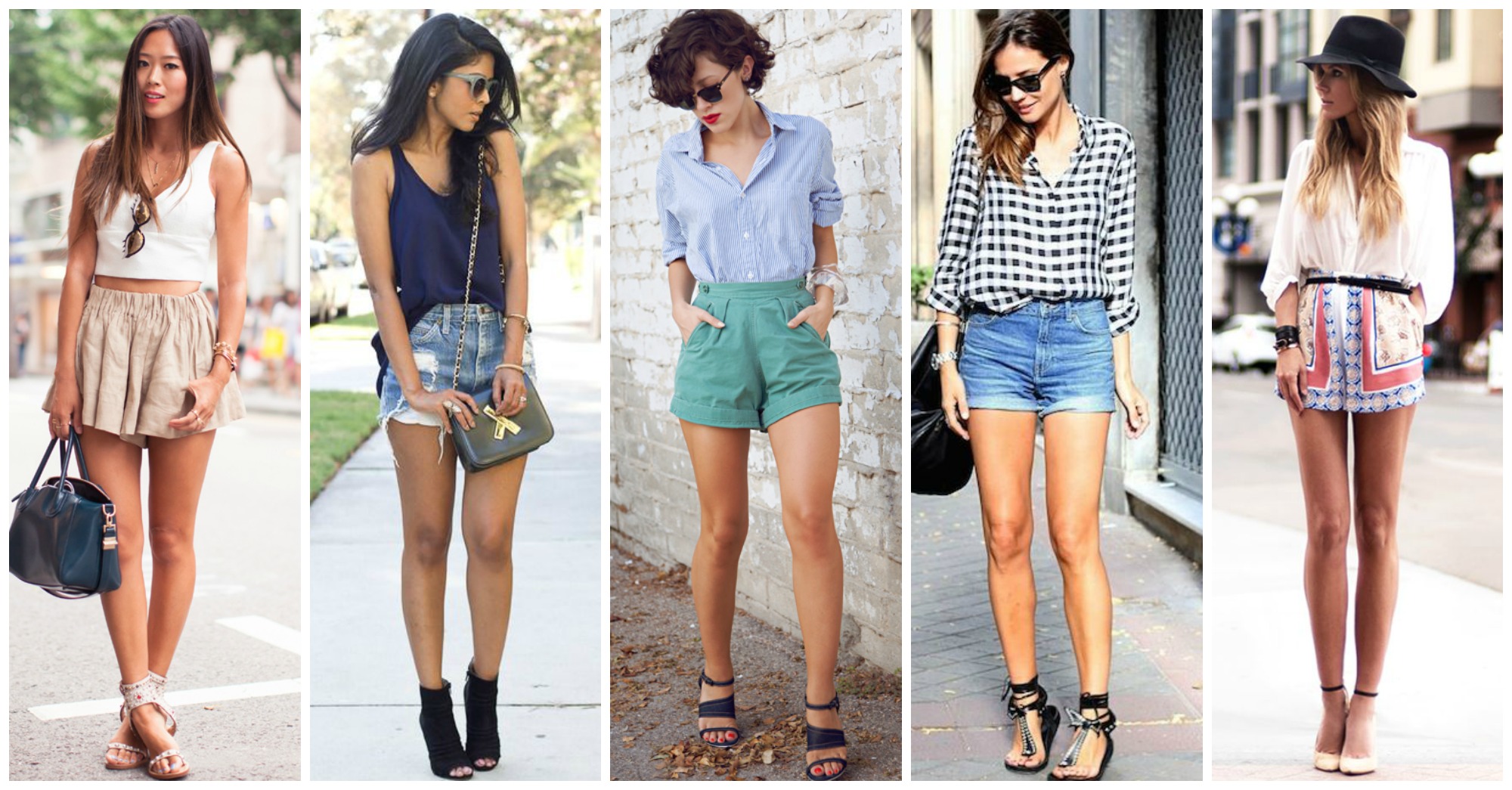 15 Lovely Ways to Style Your High Waist Shorts