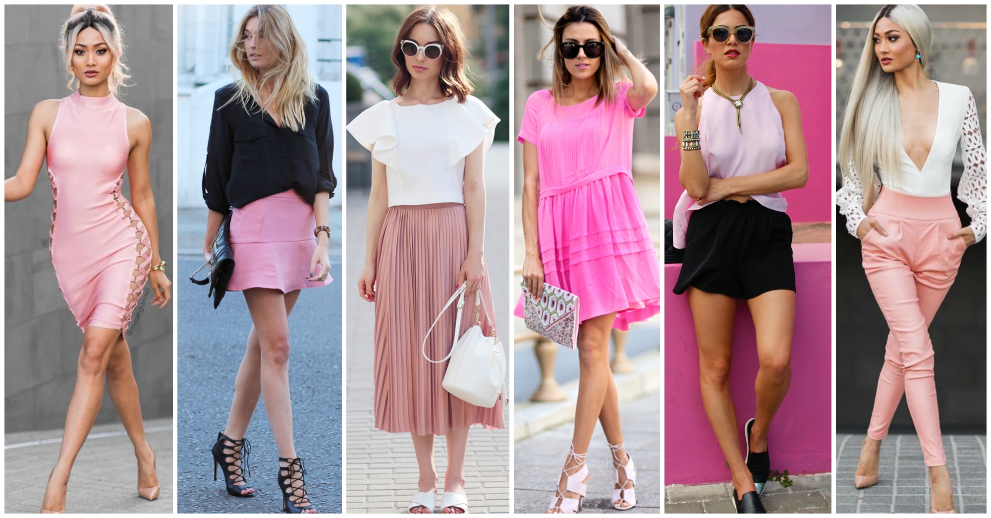 16 Lovely Ways to Wear Pink and Look Fashionable