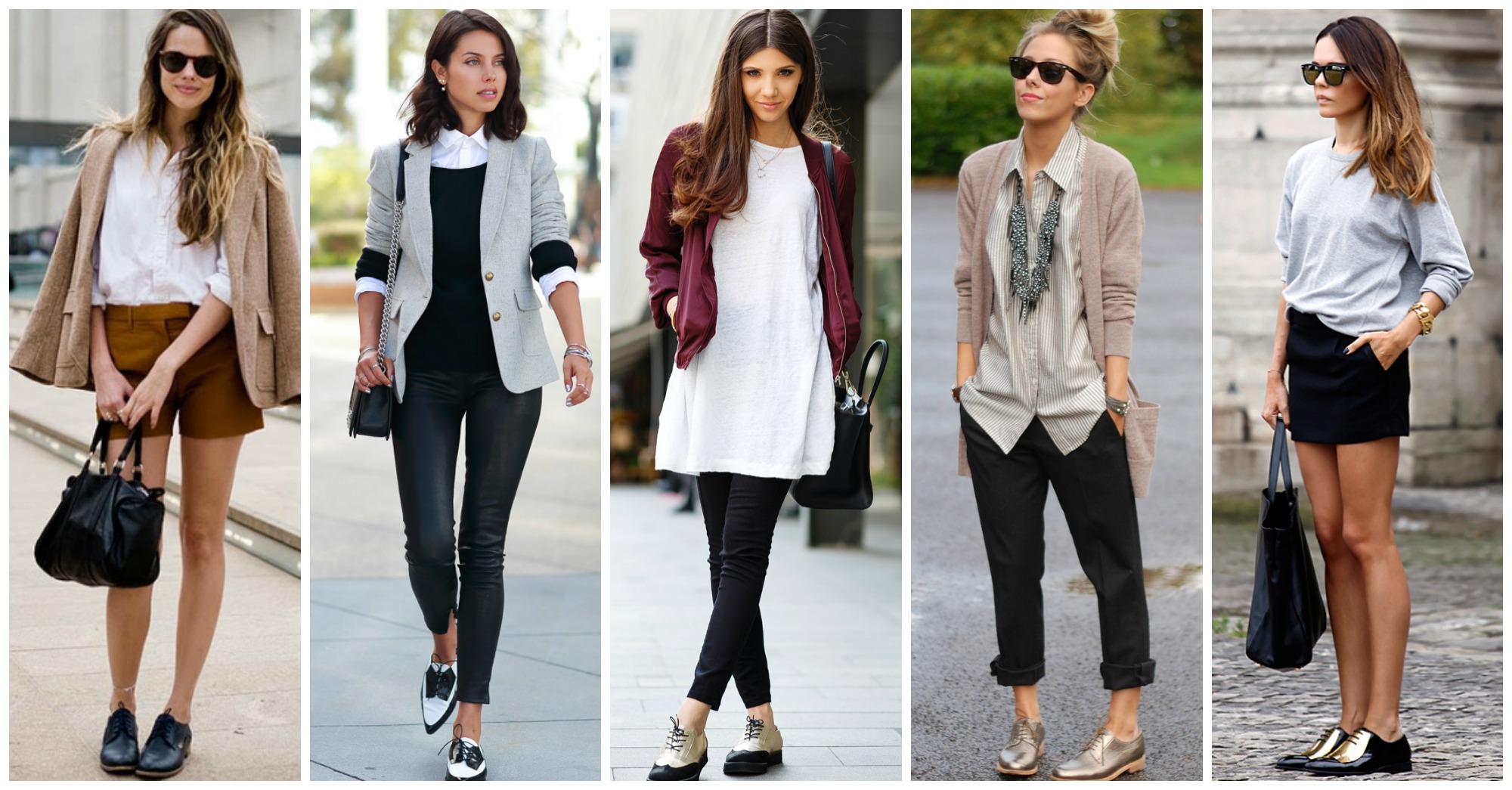 10 Stunning Fall Outfits with Oxford Shoes