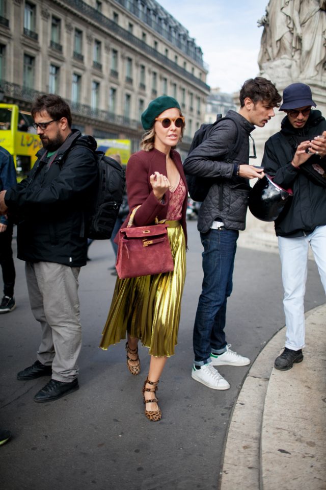 Paris Fashion Week street style