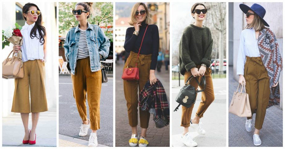 11 Fashionable Ways to Wear Mustard Pants