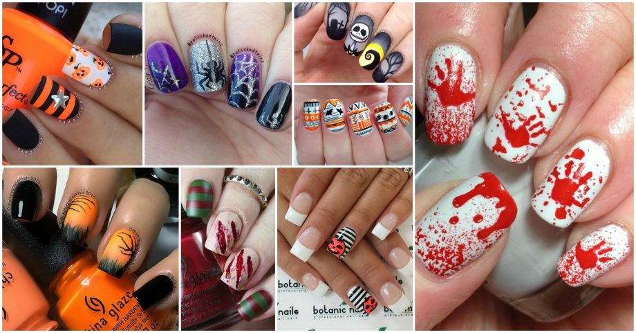 14 Bone-Chilling Halloween Nail  Designs