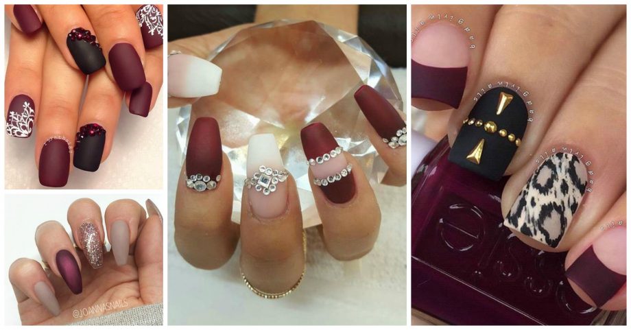 13 Cute Burgundy Nails That Will Catch Your Eye