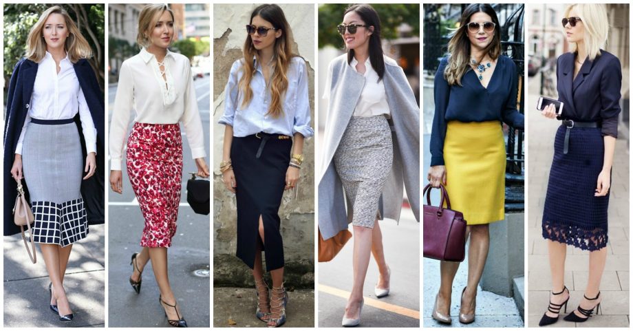 15 Fashionable Ways to Wear A Pencil Skirt In The Office This Season