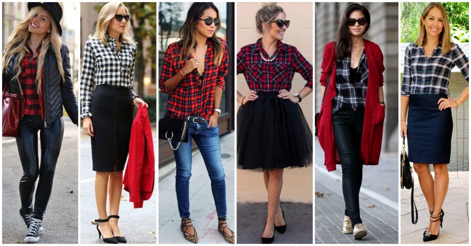 15 Chic Ways to Wear Tartan Shirts This Fall