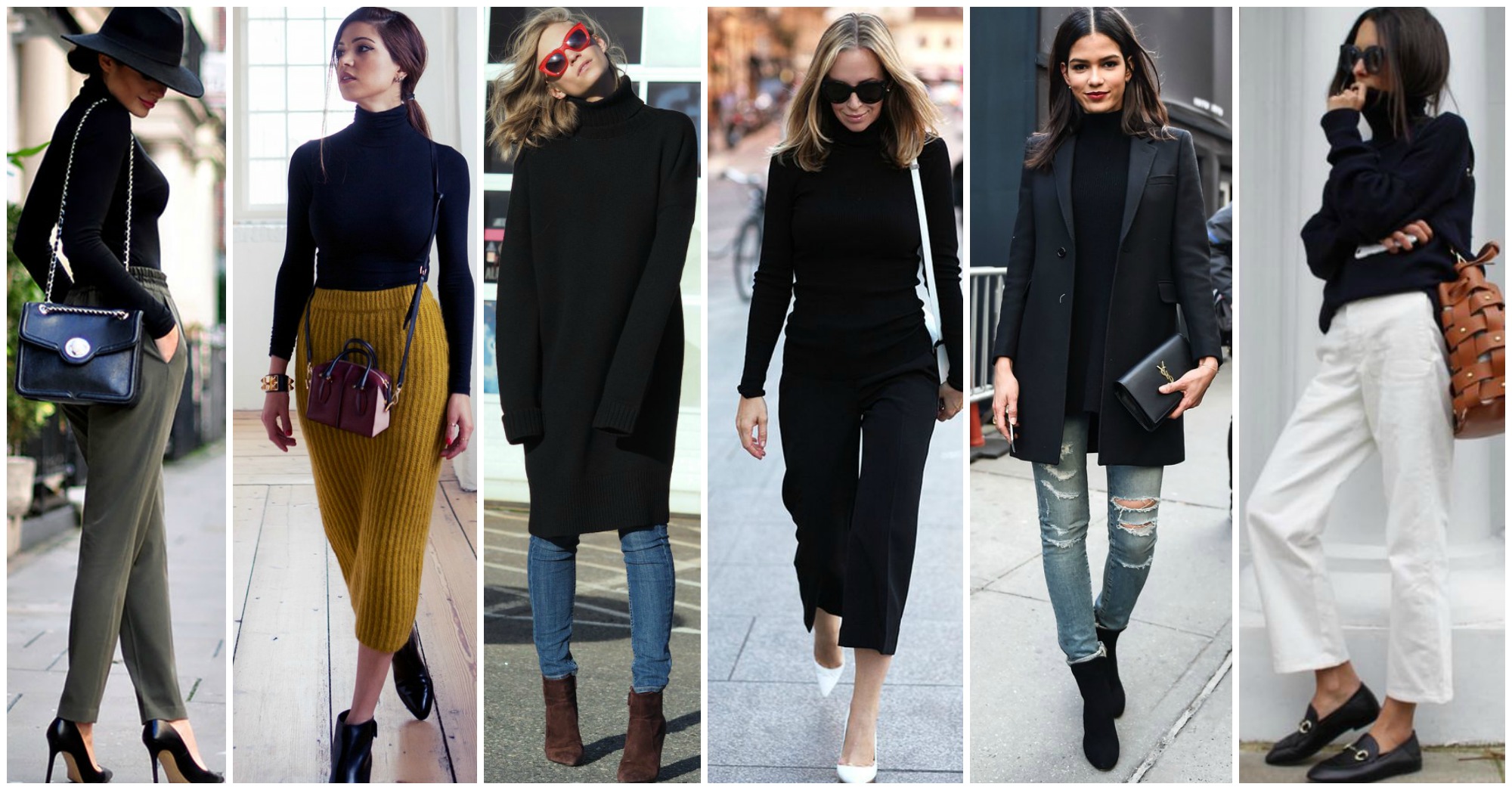 21 Simple Ways to Wear Your Black Turtleneck and Look Stunning
