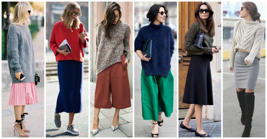 10 Fashionable Ideas to Wear Your Oversized Sweater