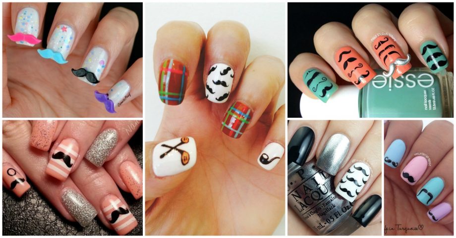 Cute Movember Nail Designs That Will Leave You Speechless