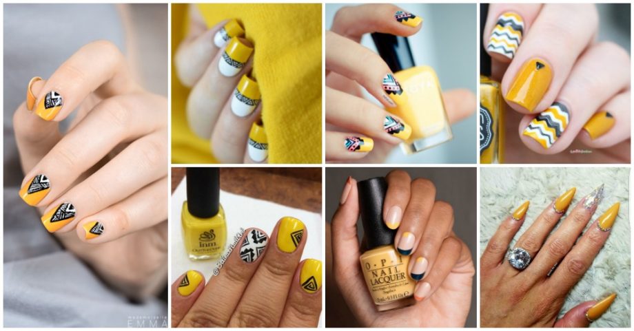 Mustard Nails That Will Catch Your Eye