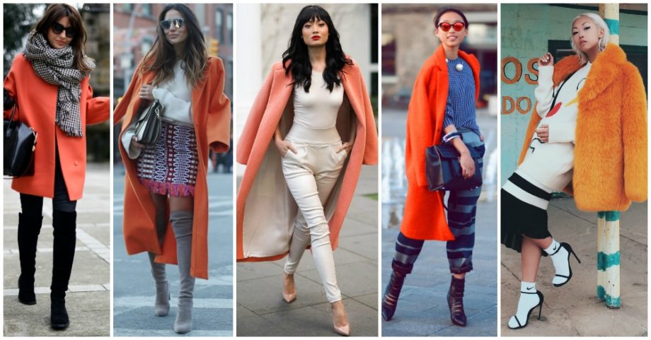 13 Lovely Outfits Outfit Ideas with Orange Coats