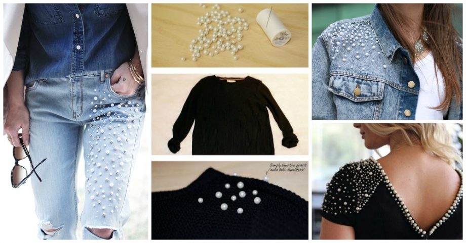 10 Super Cute DIY Ideas to Embellish Your Clothes and Accessories with Pearls