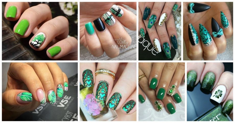 13 Nail Designs Inspired by Pantone’s Greenery