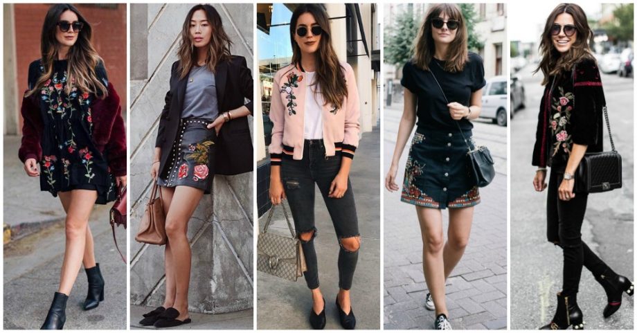 15 Beautiful Ideas of How to Wear Embroidered Patches All Year Round