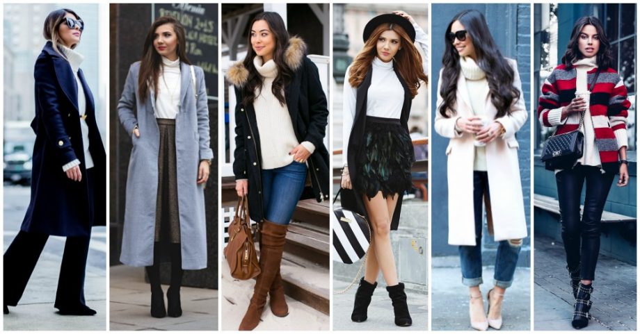 16 Outstanding Outfits with White Turtlenecks to Copy Now